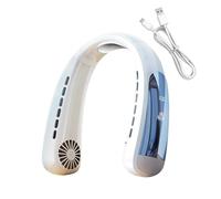 Portable Neck Fan - Hands-Free Wearable Cooling | 5-Speed Quiet Personal Fa