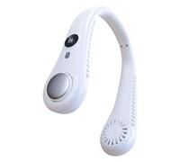 Portable Neck Fan - Quiet 5-Speed Wearable Appliance | Wind Blowing Neck