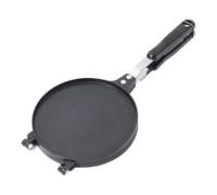 Portable Nonstick Waffle Maker, Checkered Waffle Iron Pan, Sandwich Dessert Baking Tool for Breakfast Tea Picnic Camping with Heat Evenly Cooking Design, Kitchen Baking Supply