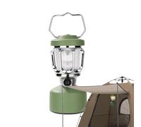 Portable Outdoor Lantern - 6w Rechargeable Led Light with Adjustable Brightness, 11-81 Hour Endurance, Push-Button Gear Change | Ideal Atmosphere Lamp for Camping, Backyard, Hiking, Adventure Trips