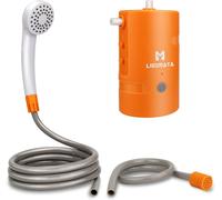 Portable Outdoor Shower Head,4400mah Battery Camping Shower For Outdoor Family Camping,Beach,Pets,Flowering,Ipx7 Waterproof