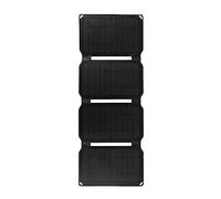 Portable Panneau Solaire USB Pliable Téléphone Portable Power Bank Chargeur Cellules Solaires Batterie Extérieure Camping Étanche Conversion Efficace(28W 12V 4 fold-01)