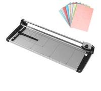 Portable Paper Trimmer, A2 A3 A4 Heavy Duty Rotary Cutter With 15 Sheet Capacity, Cutter Head Guide And Panel Scale, Guillotine Style Cutter For Paper Photos Office School A2