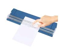 Portable Paper Trimmer - Precision Cutter Slicer, Craft Tool System, Paper Cutting Device | Scrapbook Project Coupon Work, Cardstock Photo Card Task, Label Cutting Management, Crafting Session Setup