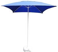 Portable parasols Blue Patio Garden Table Umbrella, Perfect for Outdoor Yard, Beach Commercial Event Market, Swimming Pool Side Outdoor Para
