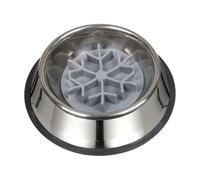 Portable Pet Bowl, Slow Eating Dog Bowl, Non-Slip Pet Bowl with Anti-Choking Features for Fast Eaters, Food Grade and Dishwasher Safe to Promote Healthy Eating Habits for Dogs