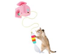 Portable Pet Toys - Hangable Cat Electric Toy | Kitten Training Toys for Fun Engagement, Smart Kitten Electric Toy, Pets Interactive Game, Interactive Cat Game for Training Boredom Relief Use