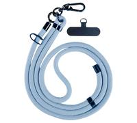 Portable Phone Strap - Multifunctional Holder for Safety | Nylon with Metal Build, Anti Theft Lanyard, Tab Replacement Parts, Wrist Accessory Fits Most Smartphones for Men, Women, Travel