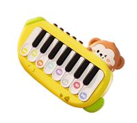 Portable Piano - Monkey Kids Keyboard Toy, Piano Music Instrument, Preschool Learning Pocket Keyboard Compact Travel Entertainment | Girls Kindergarten Home Early Music Training Uses