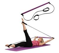 Portable Pilates Studio Yoga Appareil Gymnastique Exercice Barre Au Sol + Dvd