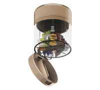 Portable Pill Box, Travel Pills Organizer, 7-Compartment Supplement Storage with Built-In Cutter, Compact Medicine Case, Ideal for Pocket, Camping, Daily Medication Use, 5x5x7cm