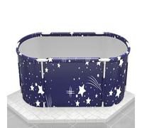 portable pliable | solide épaisse | Grande solide | spacieuse pour adultes 120 x 55 x 50 cm pour la maison, la salle de bain, l'intérieur et l'extérieur