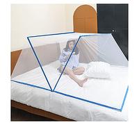 Portable Pliant Moustiquaire Lit Auvent Camping Portable Voyage Maison Anti Moustique Tente Moustiquaire Pliable pour Enfants Adultes sans Fond Sommeil Bug Filets Extérieur,Bleu,13