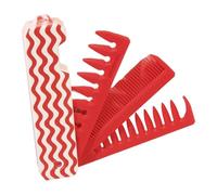 Portable Pocket Comb, Fine Tooth Wide Tooth Folding Styling Comb, Travel Friendly Detangling Brush, Compact Hair Grooming Tool for Women, Girls, Beards, and Mustaches