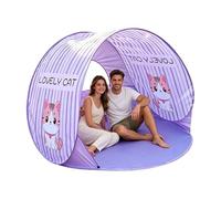 Portable Pop-up Beach Tent | Beach Sun Shelter Camping Tent, Easy Pop Canopy, for Backyard Patio Lawn Summer Party Picnic Hiking Travel Vacation Kids Adults Family