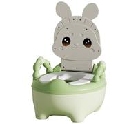 Portable Potty, Cartoon Rabbit Chair, Toddler Toilet Trainer, Slip-Resistant Base, Lightweight Drawer Design, Compact Size, Ideal for Travel and Home Use, 14.17x12.2x8.46in