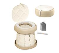 Portable Potty - Foldable Travel Potty Seat & Training Chair | Durable | Compact Folding Design & Splash Guard | Convenient Toilet Trainer for , Cars, Road Trips, and