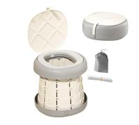 Portable Potty - Foldable Travel Potty Seat & Training Chair | Durable | Compact Folding Design & Splash Guard | Convenient Toilet Trainer for , Cars, Road Trips, and