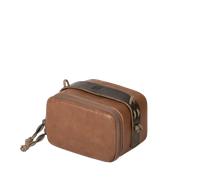 Portable Pouch L Brown Leather