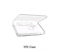 Portable pour AYN THOR étui en TPU officiel doux THOR double écran rabat Console de jeu jeu étui de protection Transparent coque poignée sac TPU Case Only