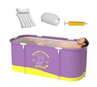 Portable pour Cabine de Douche | Structure Renforcée, Grande Capacité | 115 x 60 x 50 cm Trempage | pour Domicile Camping Extérieur Terrasse Jardin Été Nage Lavage