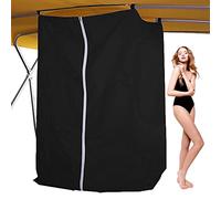 Portable pour extérieur, pour intimité, Camping, Toilette Portable, abri d'intimité pour Salle Bain, vestiaire Noir