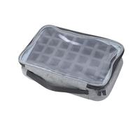 Portable pour Ongles Poignée Renforcée Séparateurs De Mousse Uniques Pochettes Pratiques Organisateurs Cosmétiques en Polyester Pochette Pratique Accessoires en