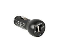 Portable Power Car power - Adaptateur d'alimentation pour voiture - 17 Watt - 3.4 A - 2 connecteurs de sortie (USB) - sur le câble : Micro-USB