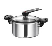 Portable Pressure Cooker - Family Pressure Cookers, Fast Cooking Multifunctional | Acier inoxydable Kitchen Accessories For Stews Dining Beans Steak Meat Soup | Cooker With Handles For Fast |