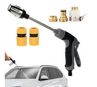 Portable Pressure Washer 2026 - High Pressure Handheld Cleaner | Adjustable Nozzle Water Sprayer - Car Wash Garden Patio Cleaning Tool with 5m Hose Foam Bottle Connectors Outdoor Use