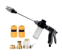 Portable Pressure Washer - Adjustable Nozzle Non-Slip Handheld Cleaner | 2026 High-Pressure Water Washer | for Car Detailing Vehicle Indoor Home Window Glass Garden Yard Lawn Patio Watering