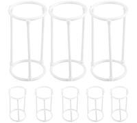 Portable, Protection Anti-éclaboussures Réutilisable | Plastique Blanc, Installation Rapide, pour Rocher Décoratif et Mini Buse, Bassins Intérieurs