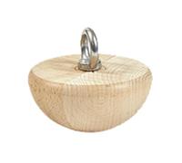 Portable Pull Up Bar - Wooden Grip Strength Balls Rock Climbing Holds
