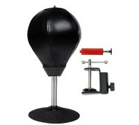 Portable Punching Bag - 14.1 inches Boxing Ball | Suction Cup Trainer - Metal PU Portable Punching Ball with Suction Base for Indoor Exercise Stress Relief Family Fun and Office Fitness