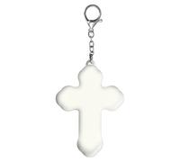 Portable Purse Light - Small Cross Shape Handbag Pendant Night LED Light Compact Glow Keychain for Women Girls Ladies Mothers Students Travelers Car Owners | for nighttime visibility emergencies power