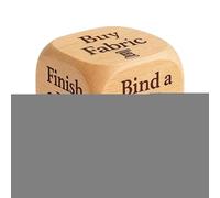 Portable Quilt Dice | Quilting Decision Dice | Sewing Task Selection Tool For Party Women Men Sewing Lovers Quilters Crafters Family Gathering School Birthday Stocking Stuffer