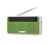 Portable Radio Mini FM Music Player with LCD Flashlight Supports Hands-Free Calls with Selfie Function Very Suitable for Daily and Travel Use