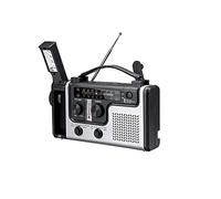 Portable Radio Multi-Function Solar Energy with LED Flashlight Alarm Hand-cranked USB Charging Very Suitable for Daily Use and Travel Use