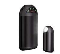 Portable Rechargeable Hand Warmer - Electric Heater | 12x7cm Pocket with Adjustable Heat Levels, Metal Alloy Body with Anti-Slip Grip, Outdoor Gear for Backpacking Hiking Camping Adventures