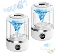 Portable Rechargeable Mini Washing Machine for Underwear, Wireless Portable Laundry cup, New Underwear Washing Machine, for Home, Apartment, Travel, Camping (2 Pcs)