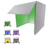 Portable Recording Booth, Desktop Soundproof Cover, 80x80x80cm Sound Booth, Vocal Absorbing Shield, Isolation Shield for Home Studio, Music Recording, Podcasting, Acoustical Treatments