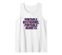 Portable RESTROOMS Portable Regrets Débardeur