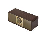 Portable Retro FM Radio Wooden Radios Receiver Wireless Hi-Fi Stereo Bluetooth Speakers Support TF Card/U Disk/Aux A