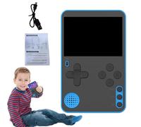 Portable Retro Game Console, Handheld Video Game Machine, ABS USB Rechargeable Device, Compact Lightweight Design, Preloaded Classic Games, Perfect for Kids and Adults, 6.4x10.1x6.5cm