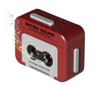 Portable Retro Tape - Recorder Keychain - Listen & Record Anywhere with Sturdy ABS Design | Mini Cassette Music Box Pendant | Lovers As Couple Gift Backpack Ornament, Great for Bags Keys, Fun Re