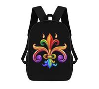 Portable Sacs À Dos Mardi Gras Gay LGBT Sac À Dos De Voyage Mignon Cartable Scolaire pour Randonnée, Gym, Scolaires, 42X32X14Cm