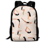 Portable Sacs De Voyage Fille De Yoga Sac À Dos D'École Multicolore Cartable Scolaire pour Usage Quotidien, Scolaires, Voyage, 42X32X14Cm