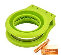 Portable Sandwich Mold, Round Cutter Tool, 4.84 Inches Mold with Feature, Stainless Steel Pocket Accessory with Sturdy Build, Kitchen Gear with Practical Design, Cutter Kit for Snacks and Meals