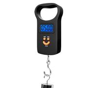 Portable Scale, Handheld Digital Weighing Tool, 50kg Capacity Precision Display, Compact Weight Checker for Fishing, Suitcase, Shipping, Cooking, Hunting, Baggage Use