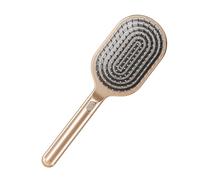 Portable Self-Cleaning Hair Comb, Retractable Air Cushion Brush for Thick and Long Hair, Gentle Scalp Massager for Women and Girls, Ideal for Travel and Daily Use, 9.45x3.15 Inches